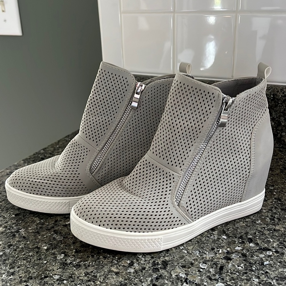 Ccocci High Top Wedge Sneakers